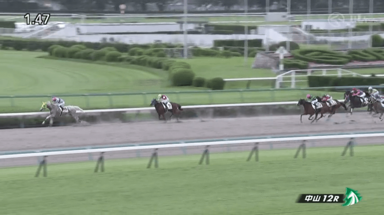 マンマリアーレ（ゴールドシップ産駒）が4角先頭から押し切って3勝目